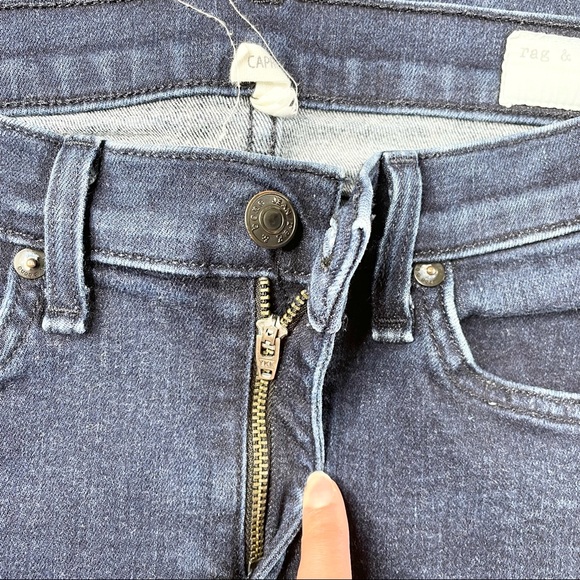 RAG AND BONE Capri Crop Skinny Jeans - Picture 5 of 10